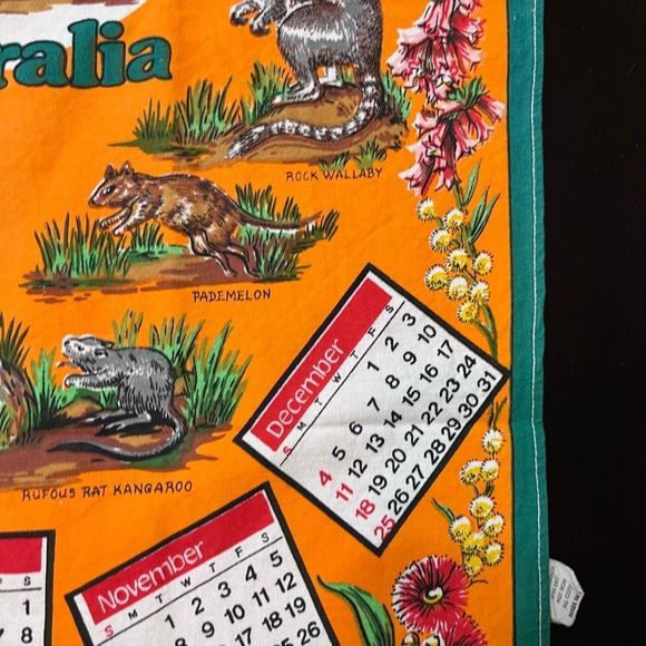 1983 Australian tea towel.  Vintage unused   - Picture 8 of 11
